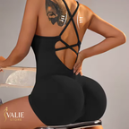 Macacão Fitness Feminino – Curto, Modelador e Super Confortável