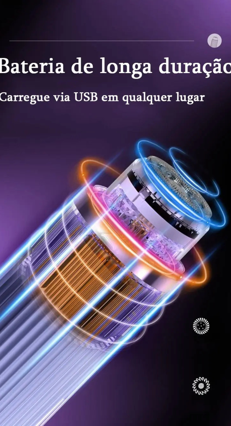 Barbeador elétrico feminino dois em um - adequado para sobrancelhas, rosto, pernas e axilas, removedor portátil de pelos úmidos e secos